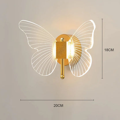 DecorBites™ Butterfly Nordic LED Wall Lamp Modern Sconces Lights for Home Decor