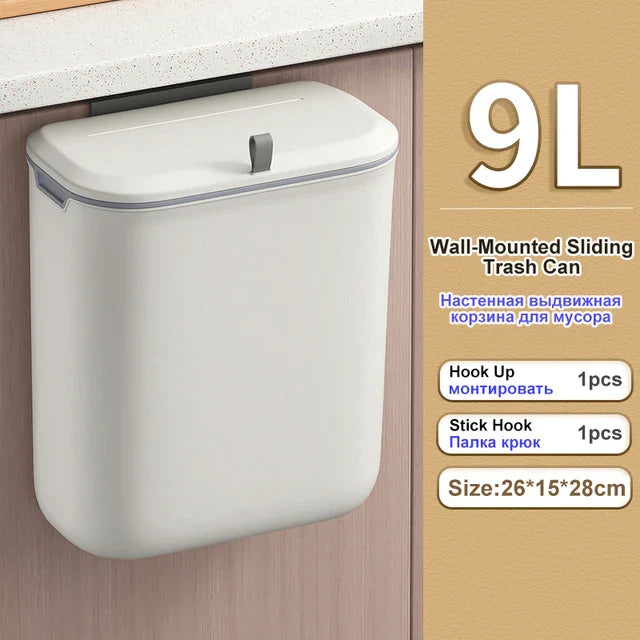 Plastic Wall Waste Bin