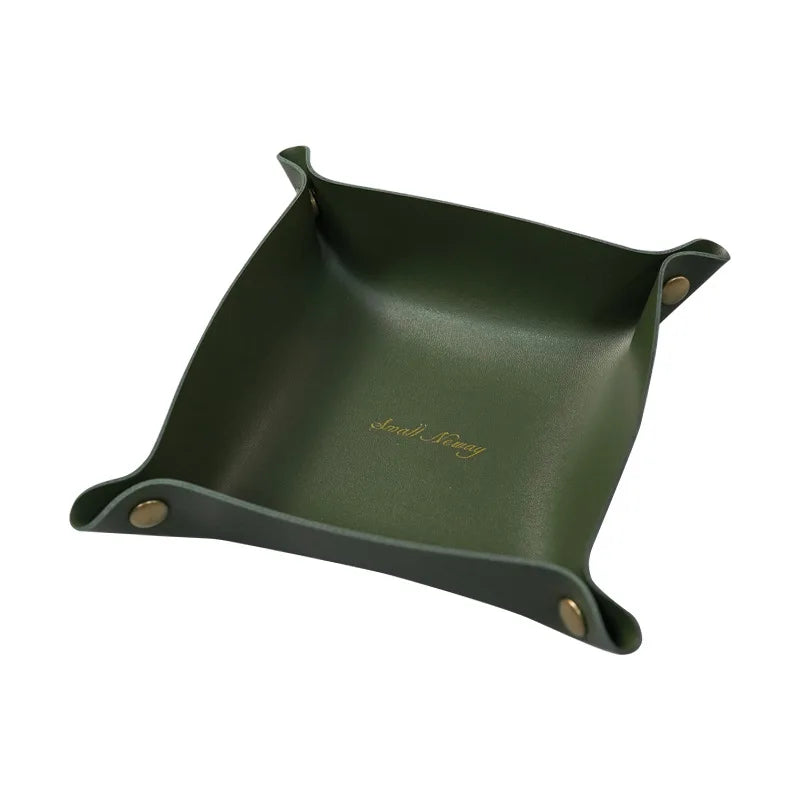PU Leather Organizer Tray