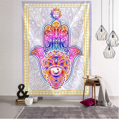 Decobites Mandala Astrology Tarot Tapestry Wall Hanging for Bohemian Hippie Home Decor