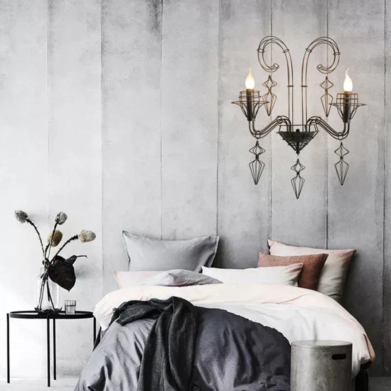 DecorBites™ Baroque Designer Hanging Chandelier - LED Lighting for Foyer