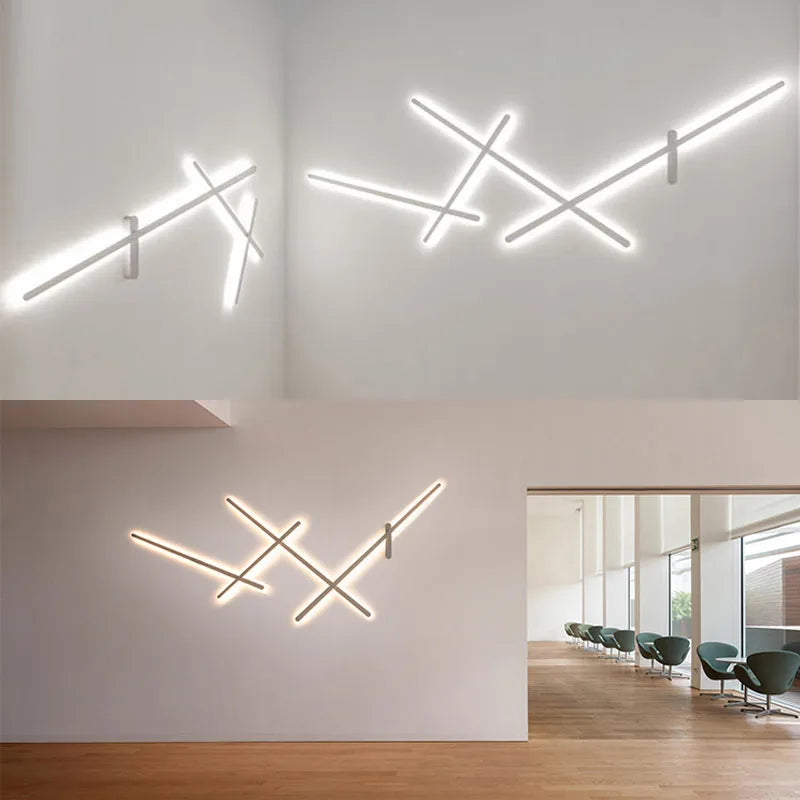 Decorbites™ LED-Hintergrundbeleuchtung Wandlampe für die Hausdekoration - Innenraum lange Streifenbeleuchtung