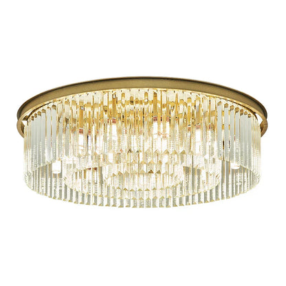 DecorBites™ Crystal LED Ceiling Chandelier for Modern American Minimalist Décor