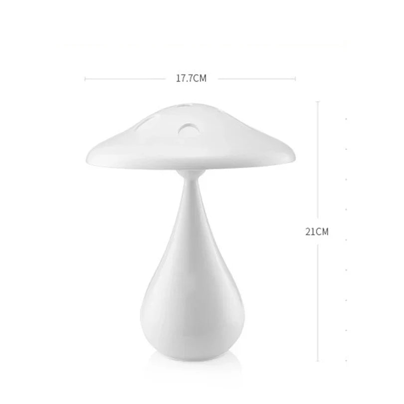 DecorBites™ LED Mushroom Table Lamp for Bedroom, Touch Switch Night Light, Home Decor Art Lighting