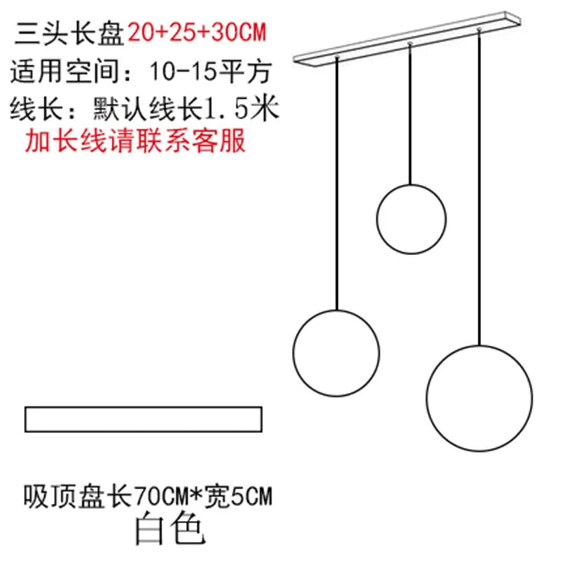 DecorBites™ Gold Glass Ball LED Pendant Light for Bedroom, Living Room - Modern Art Hanging Lamp