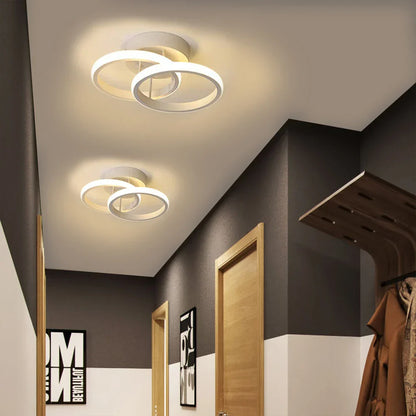 DecorBites™ LED Ceiling Light: Modern Minimalist Nordic Home Chandelier Lighting for Living Room