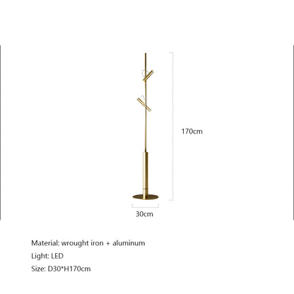 DecorBites™ LED Spotlight Projection Floor Lamp for Modern Minimalist Living Room Decor