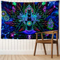 Decobites Seven Chakra Meditator Tapestry Wall Hanging for Boho Decor