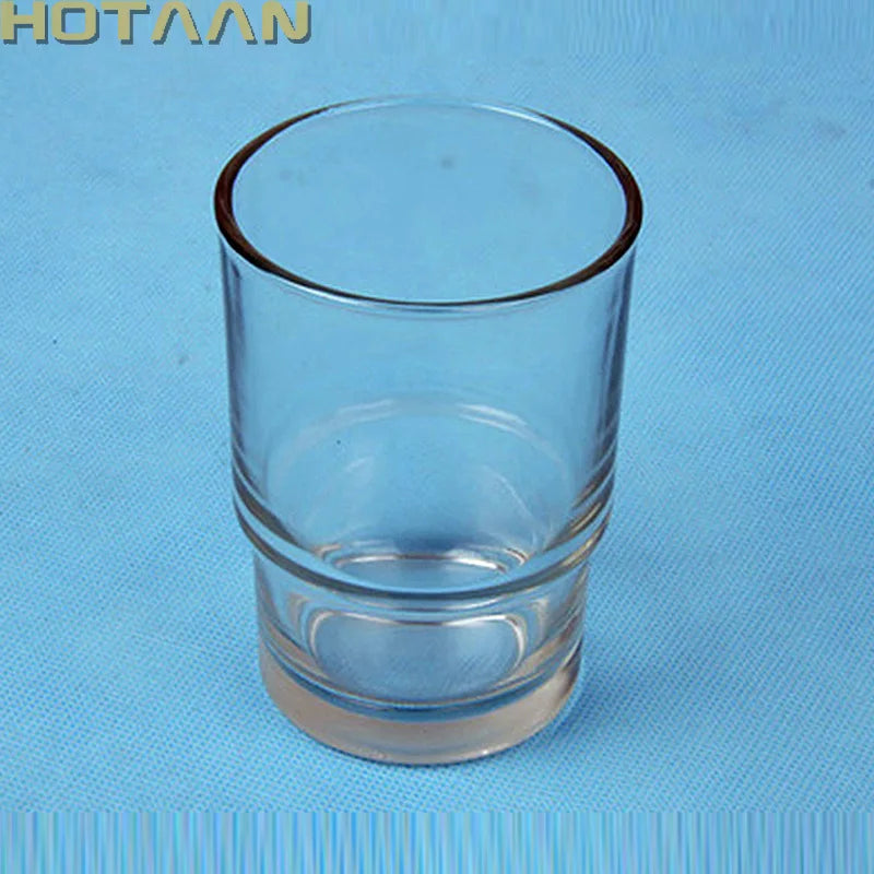 DecorBites™ Glass Tumbler Cup Bathroom Accessories - Toothbrush Cup YT-97