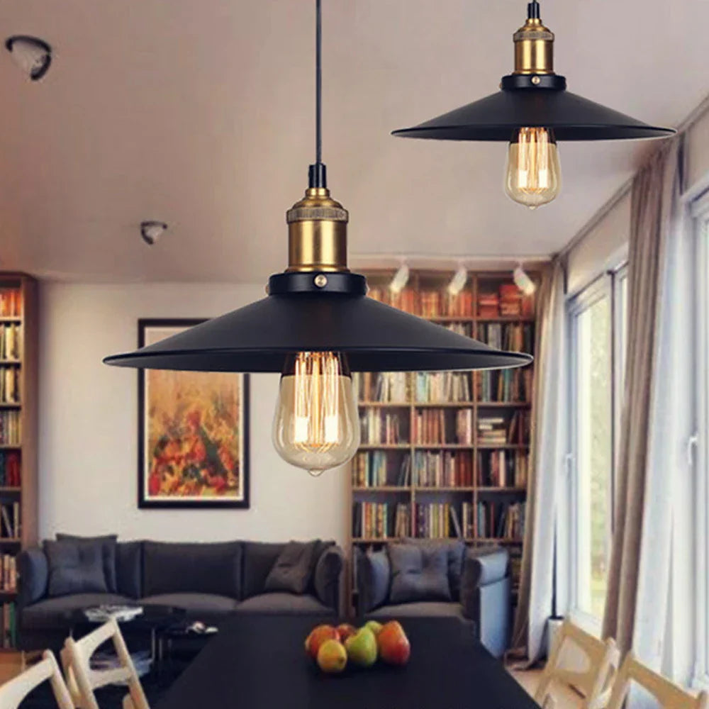 DecorBites™ Industrial Pendant Light - Vintage Retro Chandelier LED Ceiling Lamp