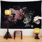 Decobites Psychedelic Flower Tapestry Wall Hanging for Boho Style Home Decor