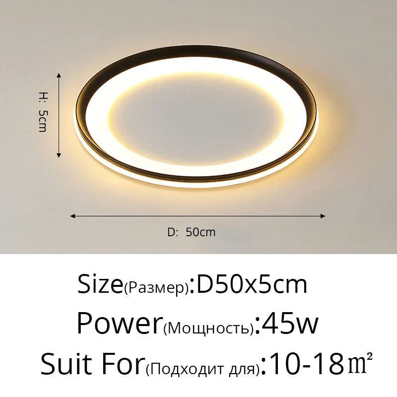 DecorBites™ LED Chandelier: Modern Indoor Lighting Fixture for Bedroom, Living Room, Kitchen & Showroom