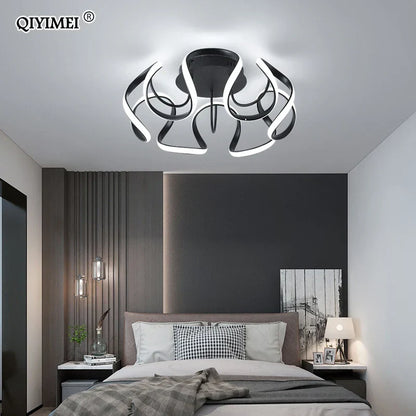 DecorBites™ LED Chandelier Modern Indoor Lighting for Living Room Study Parlor Bedroom