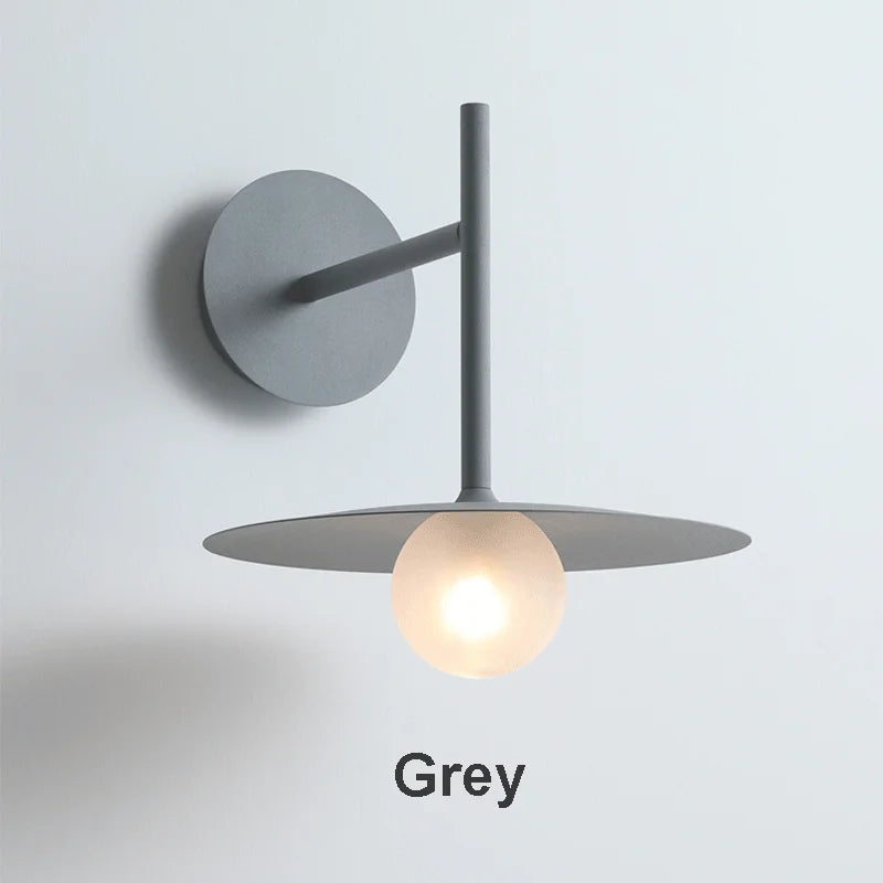 DecorBites™ Flying Saucer Wall Lamp: Nordic Modern Design for Staircase, Bedroom, Aisle & Bedside
