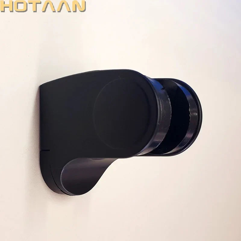 حامل دش حائطي من مادة ABS مطلي باللون الأسود من DecorBites™