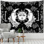 Decobites Sun Moon Universe Tapestry: Colorful Hippie Wall Hanging for Home Decor