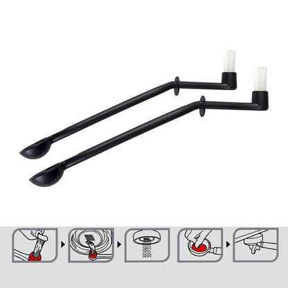 DecorBites™ Coffee Machine Brush: Premium Coffee Grinder Cleaning Tool & Matcha Tea Powder Brush
