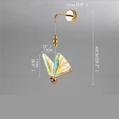 DecorBites™ Butterfly Wall Lights: Nordic LED Sconces Modern Lamps Fixtures for Home Decor