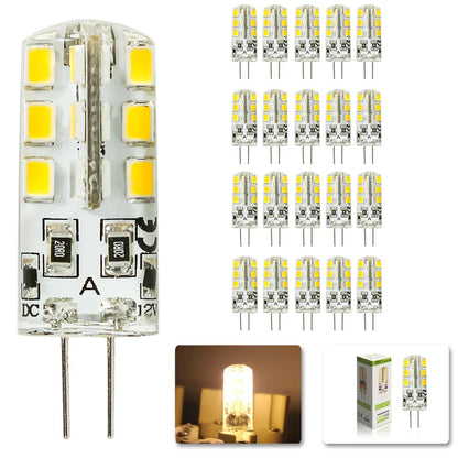 DecorBites™ LED G4 3W Bulb 24 SMD 2835 AC DC 12V 220V Spotlight 2Y Warranty
