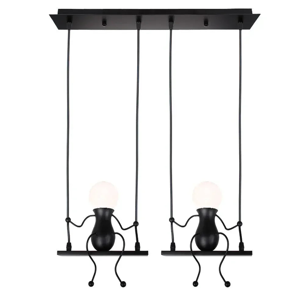 DecorBites™ Humanoid Creative Pendant Light - Modern Indoor Chandelier for Home Décor
