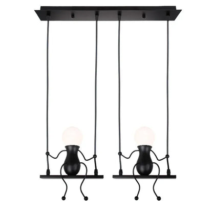 DecorBites™ Humanoid Creative Pendant Light - Modern Indoor Chandelier for Home Décor