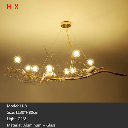 DecorBites™ Bird's Nest LED Pendant Light for Dining Room, Cafe, Bar, Restaurant Decor