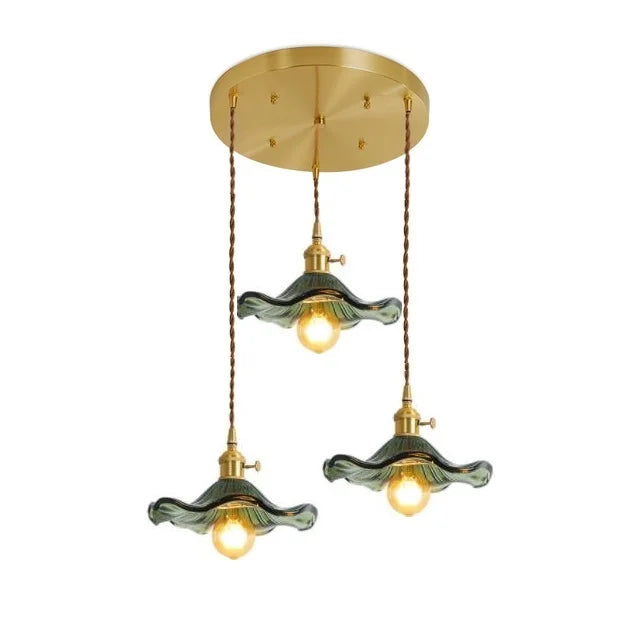 Decorbites™ Glas-Kupfer-LED-Hängeleuchte: Nordischer Stil Farbenfrohe Lampe für Zuhause und Bar