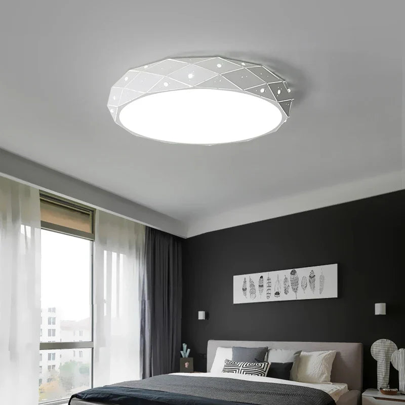 DecorBites™ Dimmable Iron Chandelier Lights for Bedroom & Living Room with Remote Control