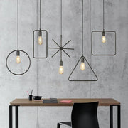 Decorbites™ Industrielle Nordische Retro-Pendantleuchten für Zuhause und Bar als Kronleuchter.