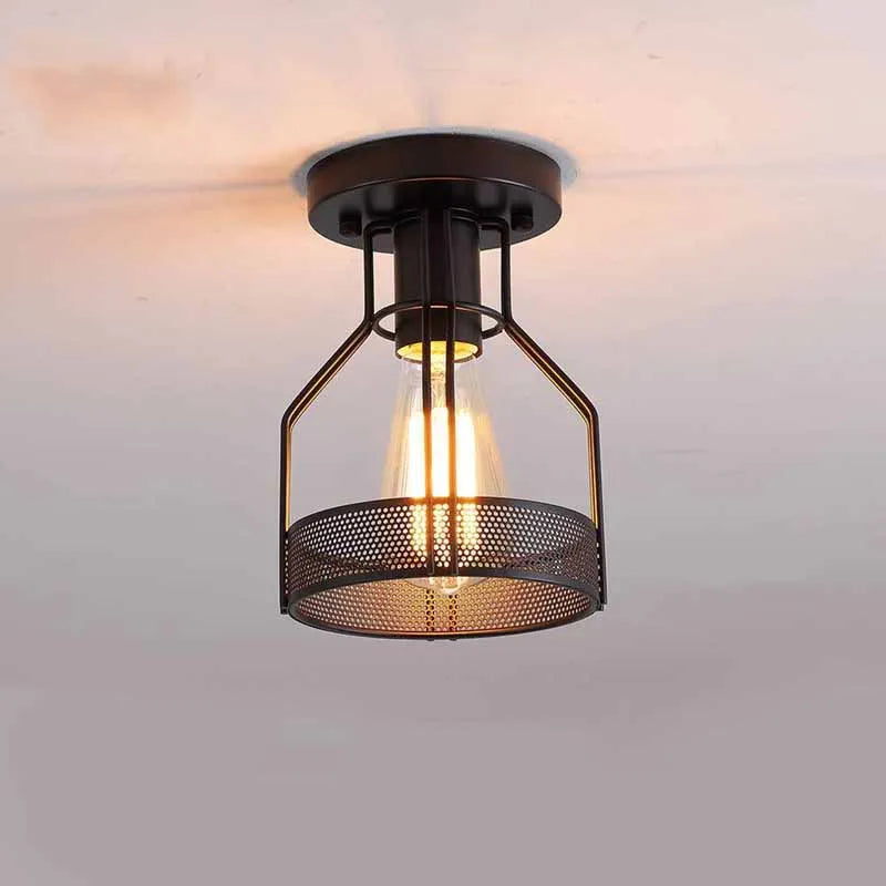 DecorBites™ Industrial Retro Ceiling Light for Hotel Bar and Home Decor