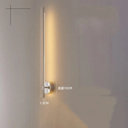 DecorBites™ Gold Geometric Wall Lamp for Living Room, Bedroom, and Hotel Aisle