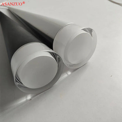 مصباح معلق LED من DecorBites™ بقوة 5 وات - أنبوب ألومنيوم فضي/أسود لجزيرة المطبخ