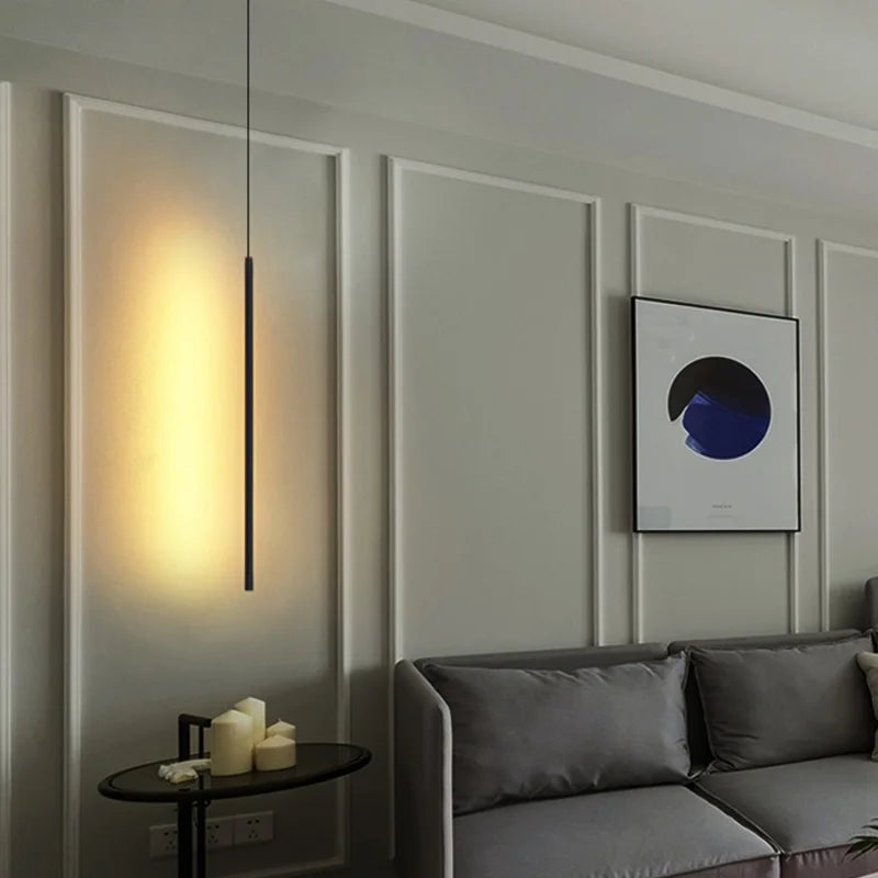 Black Line Chandelier