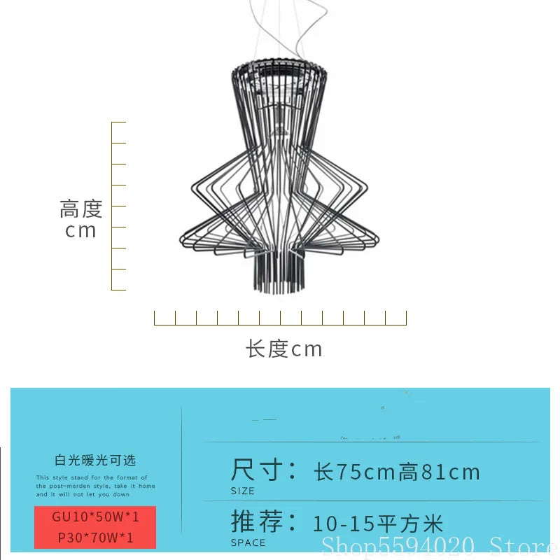 Lámparas colgantes DecorBites™ Allegro de hierro: Luminaria de diseño Foscarini para una iluminación elegante