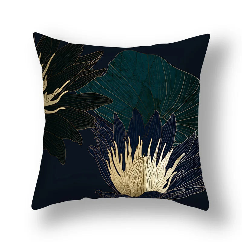 DecorBites™ Big Leaves Cushion Covers - Nordic Simple Decorative Pillows for Living Room
