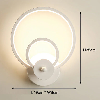 DecorBites™ LED Wall Light: Modern Bedroom Bedside Lamp, Living Room Sconce, Home Decor Lighting