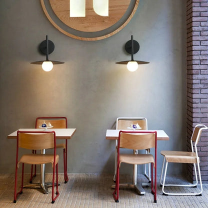 DecorBites™ Glass Ball Wall Lamp: Scandinavian Magic Bean Minimalism for Home Decor, Bedroom, Hallway