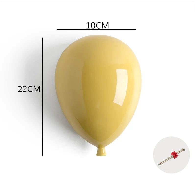 DecorBites™ Cartoon Balloon Wall Hanging Decoration for Modern Home and Children's Room