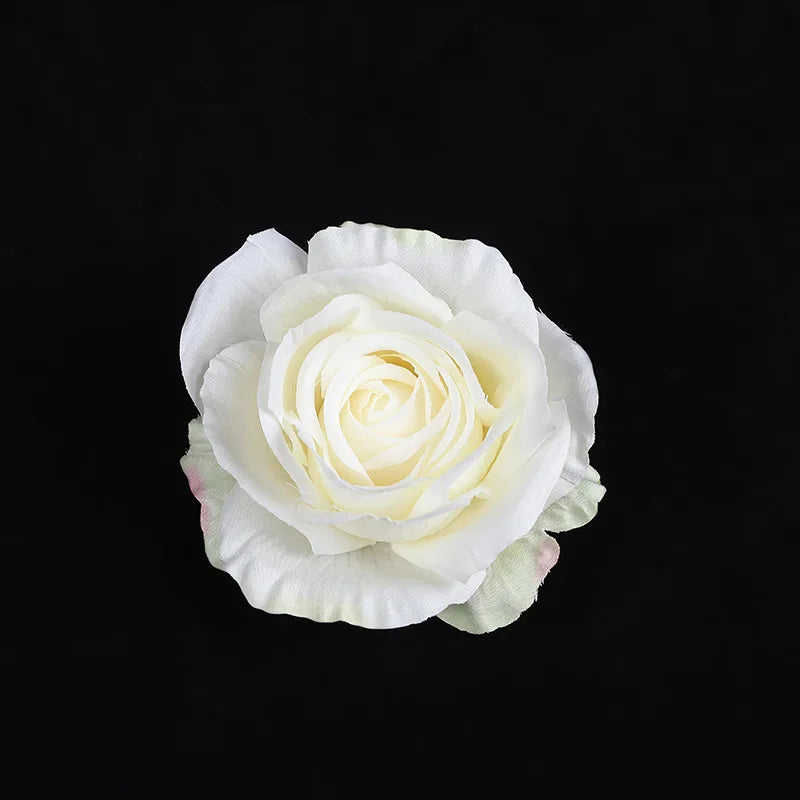 DecorBites™ 30 Rosas de Seda para Decoración de Bodas, Decoración DIY para el Hogar, Broches, Regalos, Caja de Dulces