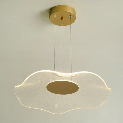 DecorBites™ Lotus Leaf Pendant Lights: Modern Nordic Chandeliers for Living Room & Bedroom