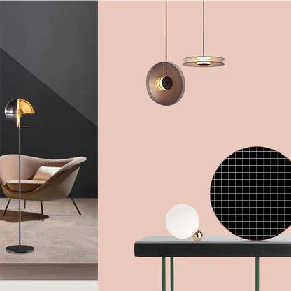 DecorBites™ Glass Pendant Lights: Minimalist LED Hanging Lamps for Living, Bedroom, Dining, or Restaurant