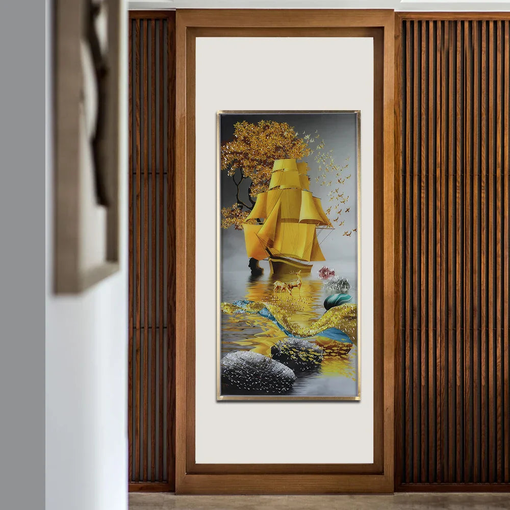 DecorBites™ Boat Figure LED Wall Sconces Modern Creative Home Lighting