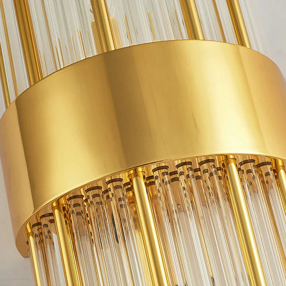 Decorbites™ Gold Schwarz LED Wandleuchte für Schlafzimmer Flur