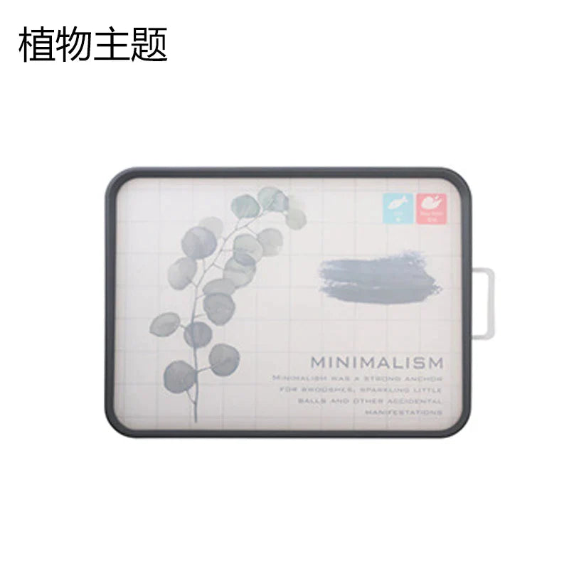 DecorBites™ Dual-Use Cutting Board: Food Grade PP Chopping Block for Kitchen, Non-Slip & Easy Clean.