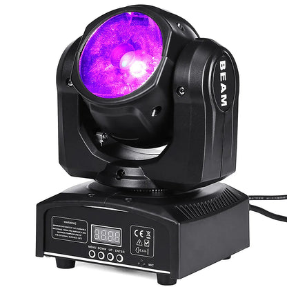 DecorBites™ 65W RGBW Beam LED Moving Head Light لحفلات الديسكو فائقة السطوع