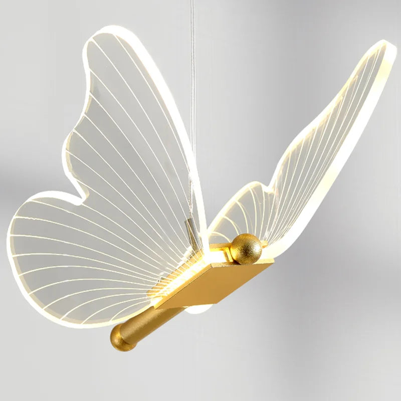 DecorBites™ Butterfly Pendant Lights - Nordic Indoor Hanging Lamp for Living and Dining Room