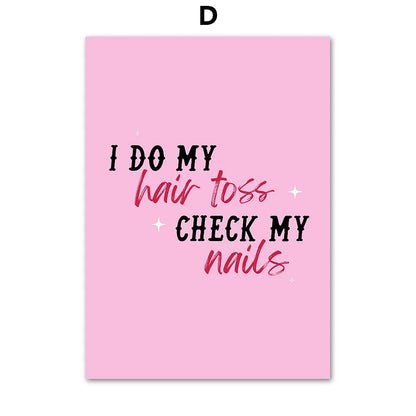 مجموعة فنون الحائط لصالون التجميل DecorBites™