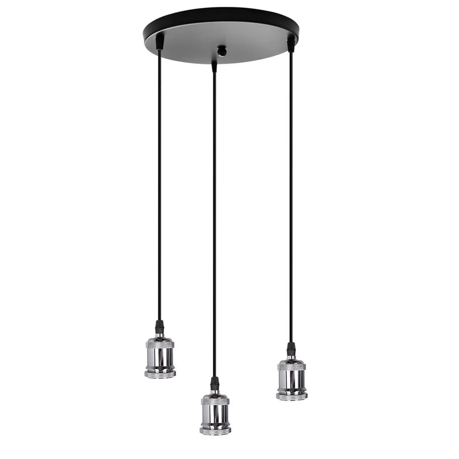 DecorBites™ Industrial Loft LED Bar Pendant Light with E27 Socket for Kitchen Dining Room