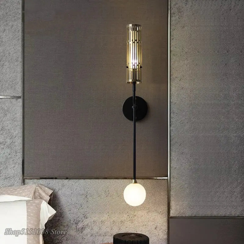 DecorBites™ LED Wall Lamp: Modern Nordic Living Room Light for Luxury Decor