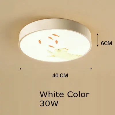 DecorBites™ Kids Cartoon Acrylic Ceiling Light with Remote Control LED Girl Children's Room Lighting